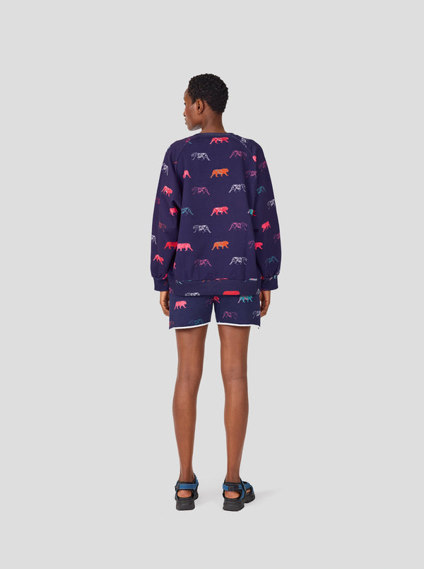 Heimstone Jumper Brooklyn En Molleton Imprimé Tigre