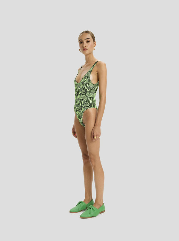 Heimstone Maillot De Bain Otis En Tissu Citrus Fizz Fluo