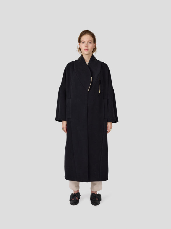 Heimstone Manteau Eren En Laine Mélangée Et Cachemire