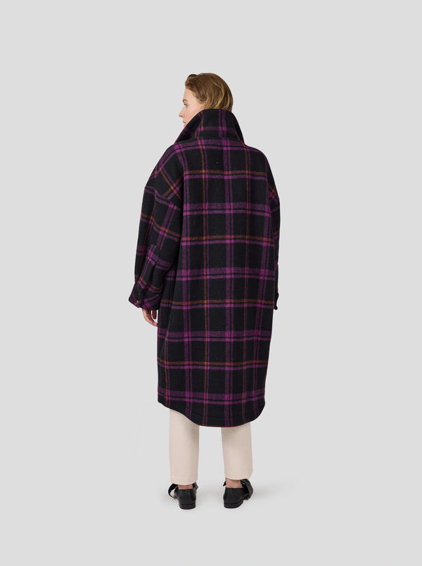 Heimstone Manteau Marines En Lainage District Wineberry