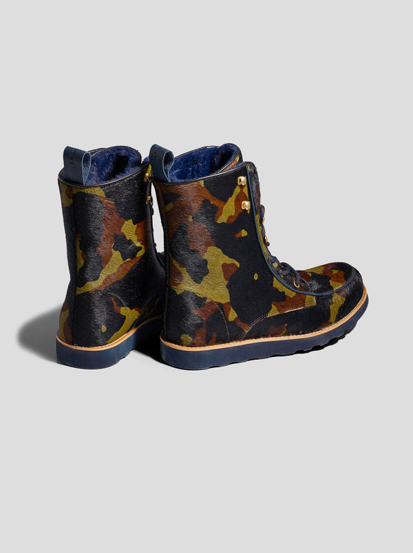 Heimstone Mountain Boots En Cuir Imprimé Camouflage