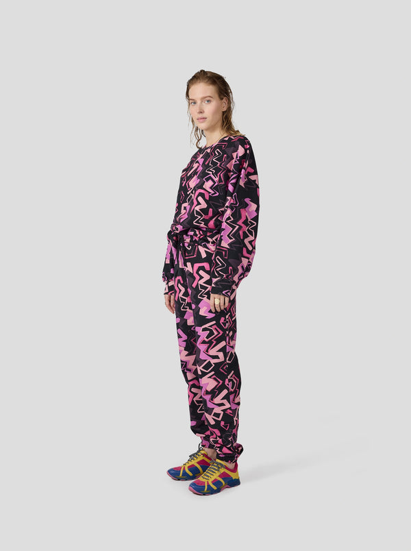 Heimstone Pantalon Kiara En Molleton Imprimé Tag Brume