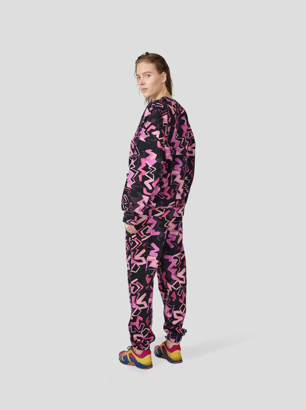 Heimstone Pantalon Kiara En Molleton Imprimé Tag Brume