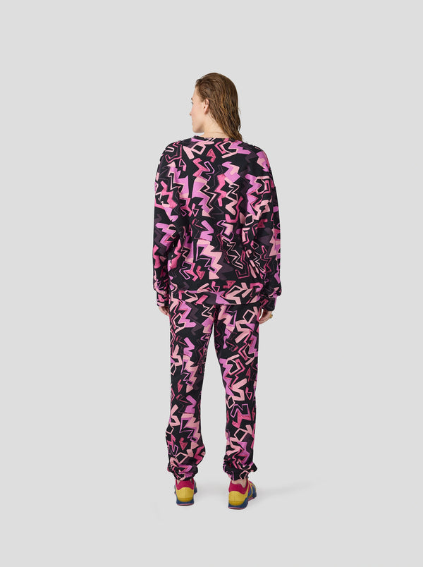 Heimstone Pantalon Kiara En Molleton Imprimé Tag Brume
