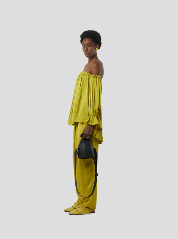 Heimstone Pantalon Sakis En étoffe Lustrée Marsala Soufre