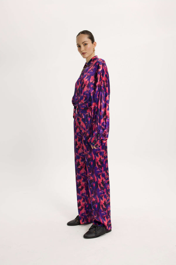 Heimstone Pantalon Spartacus En Imprimé Moucheté Vibrant