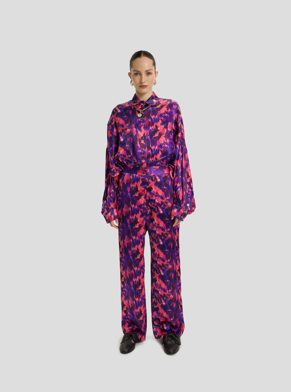 heimstone Pantalon Spartacus en imprimé moucheté vibrant