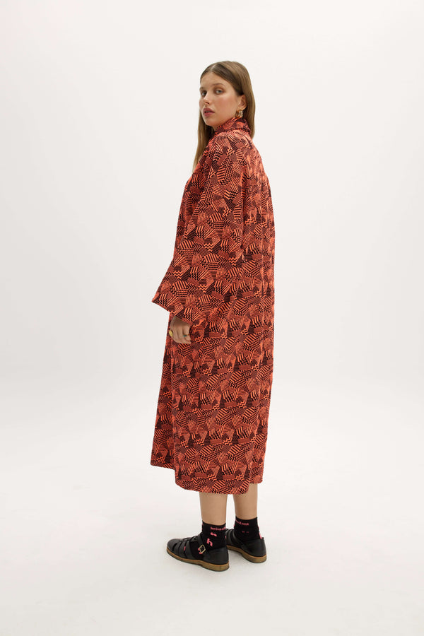 Heimstone Robe Milo En Jersey Technique Ginger Fizz Fluo