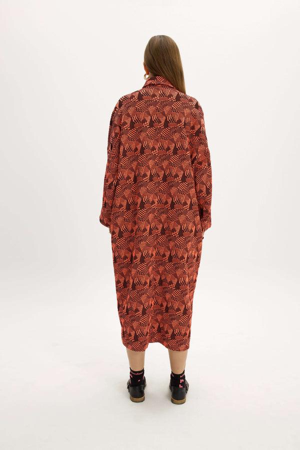 Heimstone Robe Milo En Jersey Technique Ginger Fizz Fluo