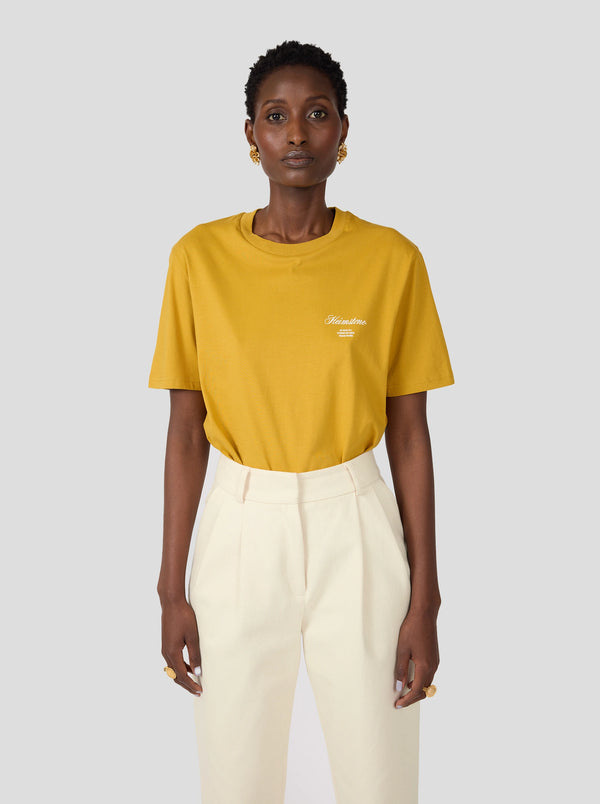 Heimstone T-shirt Collector Unisexe – Tabac Avec Logo Heimstone Blanc Cassé