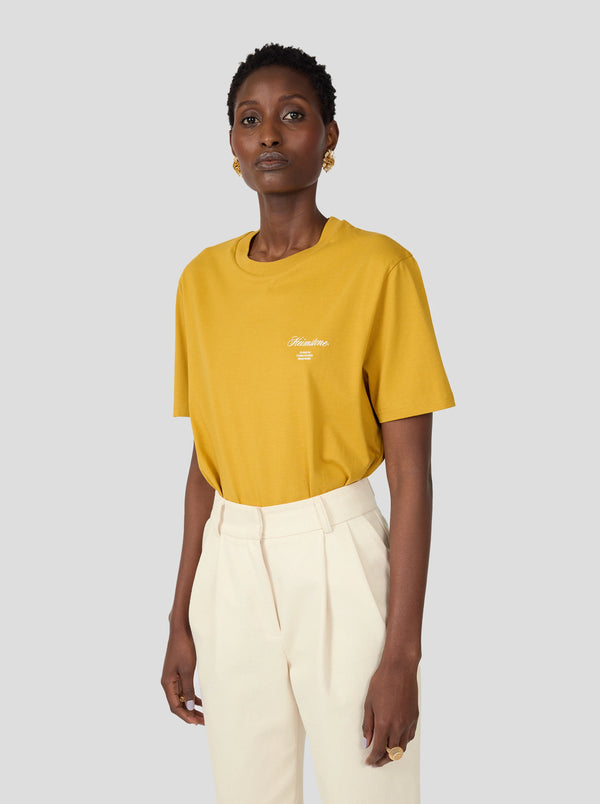 Heimstone T-shirt Collector Unisexe – Tabac Avec Logo Heimstone Blanc Cassé