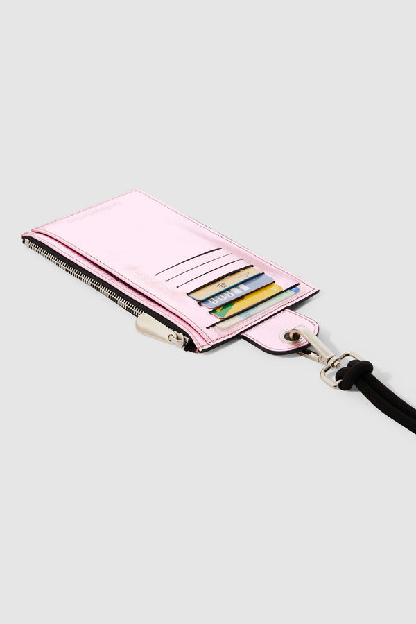 Heimstone The Minis - Grand Portefeuille En Cuir Imprimé Léopard Rose