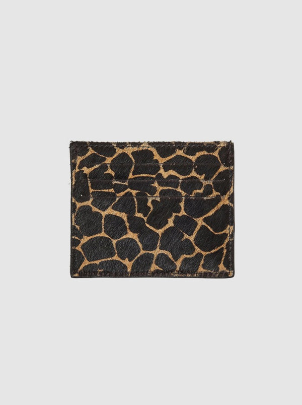 Heimstone The Minis - Porte-carte En Cuir Imprimé Girafe