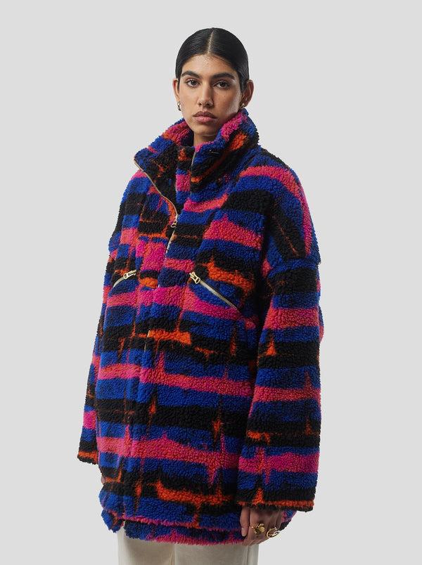 Heimstone VESTE GLAZER EN LAINE POLAIRE THUNDRSTORM