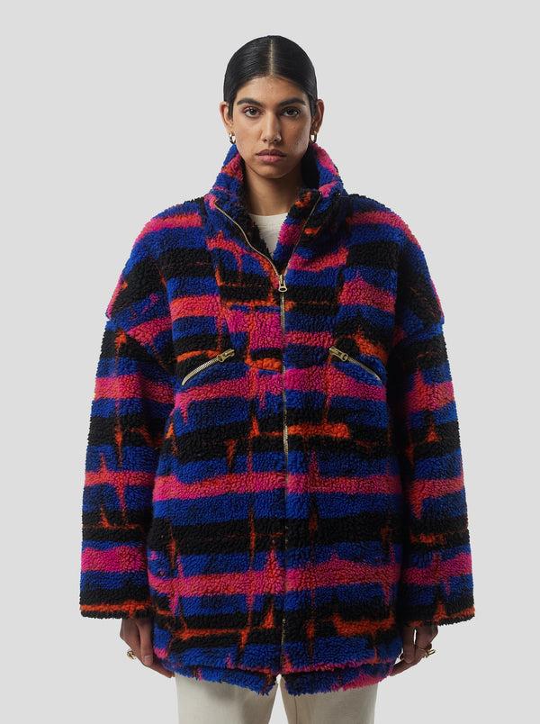 Heimstone VESTE GLAZER EN LAINE POLAIRE THUNDRSTORM