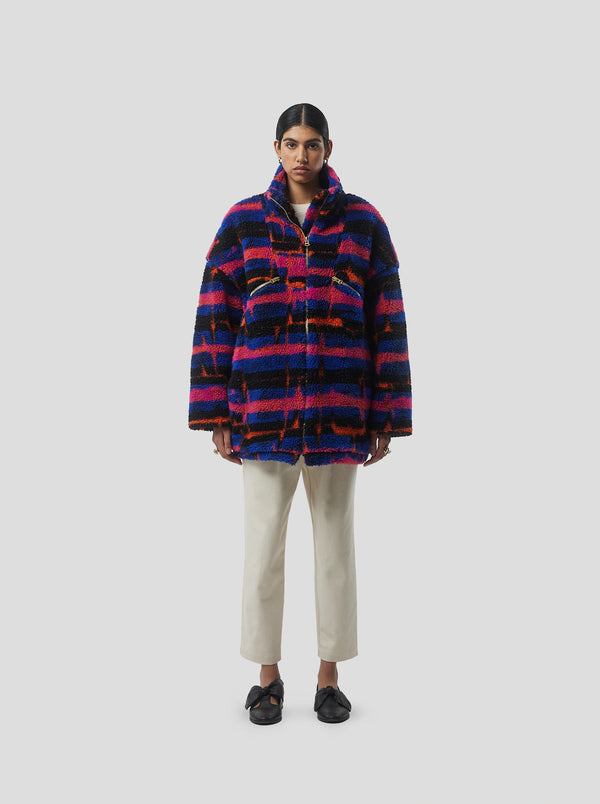 heimstone VESTE GLAZER EN LAINE POLAIRE THUNDRSTORM