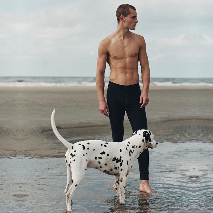 Hemen Biarritz Caleçon Long Ikar Deep Marine