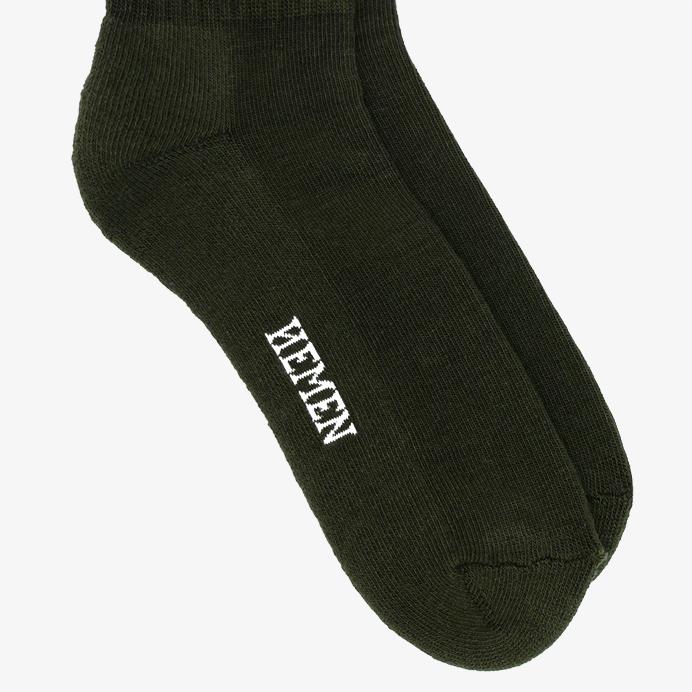 hemen biarritz Chaussettes HMN04 Dark forest green