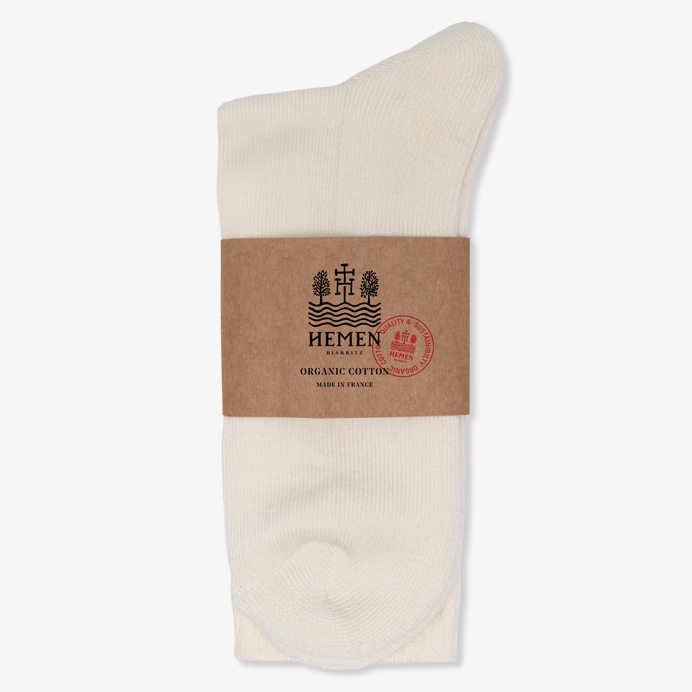 Hemen Biarritz Chaussettes HMN04 Natural
