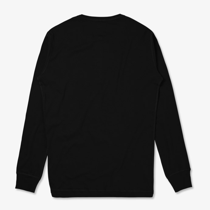 Hemen Biarritz Henley Harri Solid Black