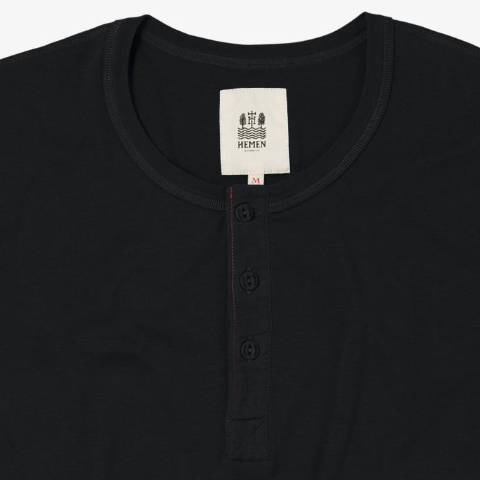 Hemen Biarritz Henley Luzien Noir