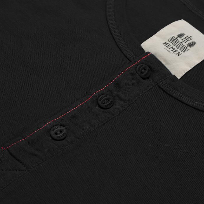 Hemen Biarritz Henley Luzien Noir