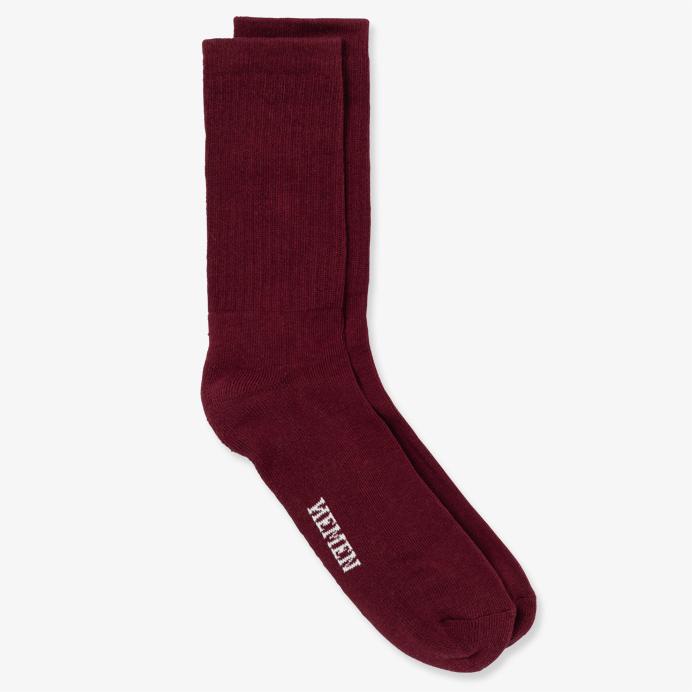 hemen biarritz Socks HMN04 Wine red