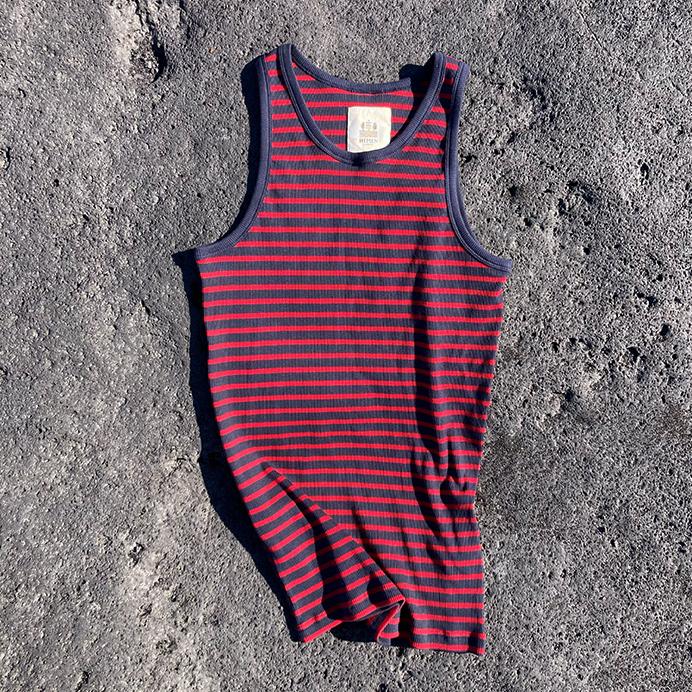 Hemen Biarritz Marcel Gari Marinière Deep Marine / Red