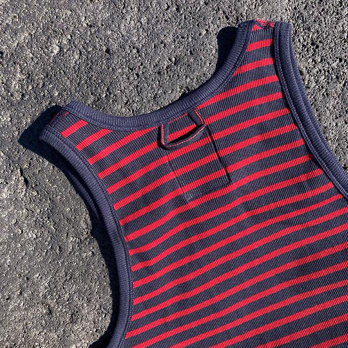 Hemen Biarritz Marcel Gari Marinière Deep Marine / Red