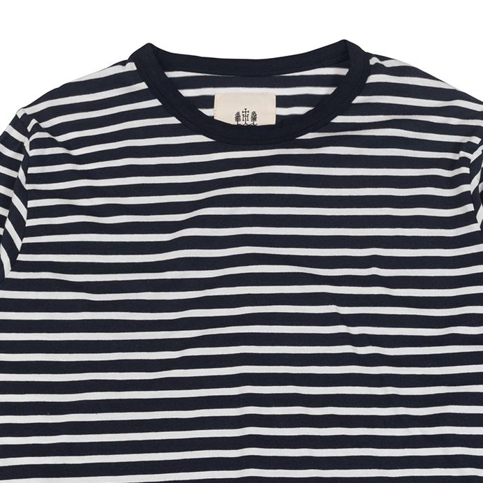 Hemen Biarritz Tee Shirt Joritz Marinière Deep Marine