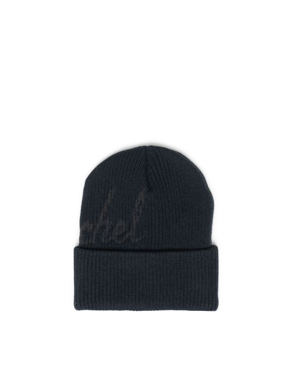 Herschel Elmer Script Ribbed Beanie