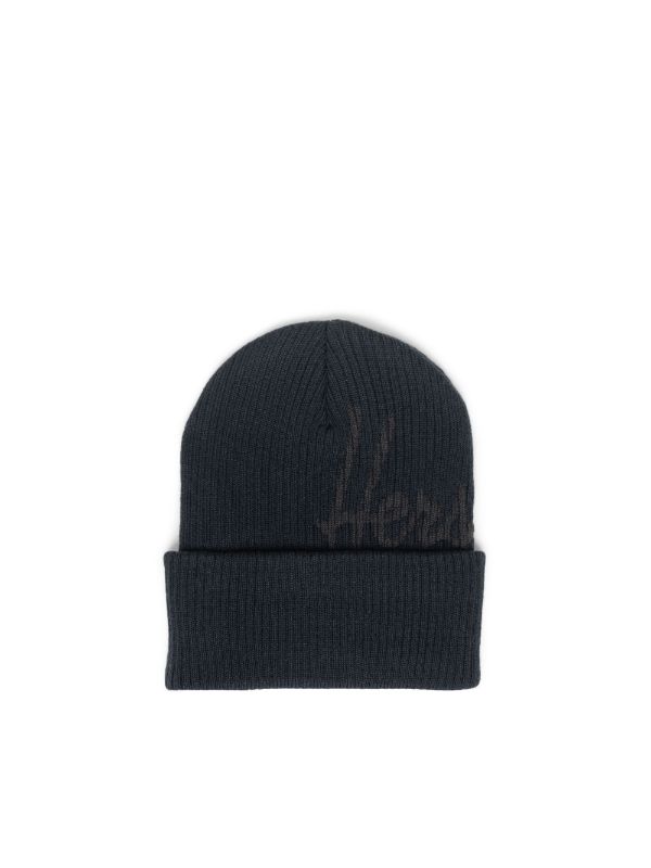 herschel Elmer Script Ribbed Beanie