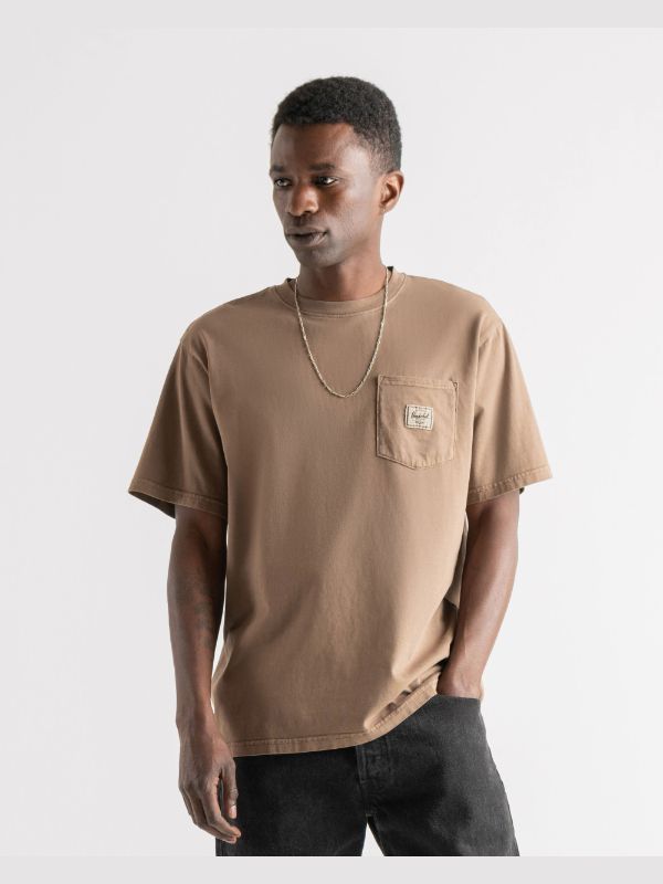 Herschel Pigment Dye Pocket Tee Men's