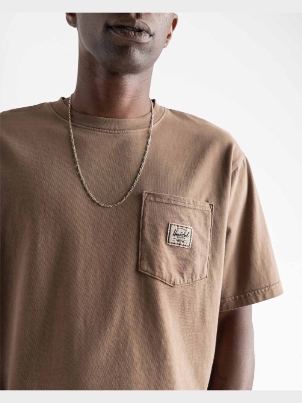 Herschel Pigment Dye Pocket Tee Men's