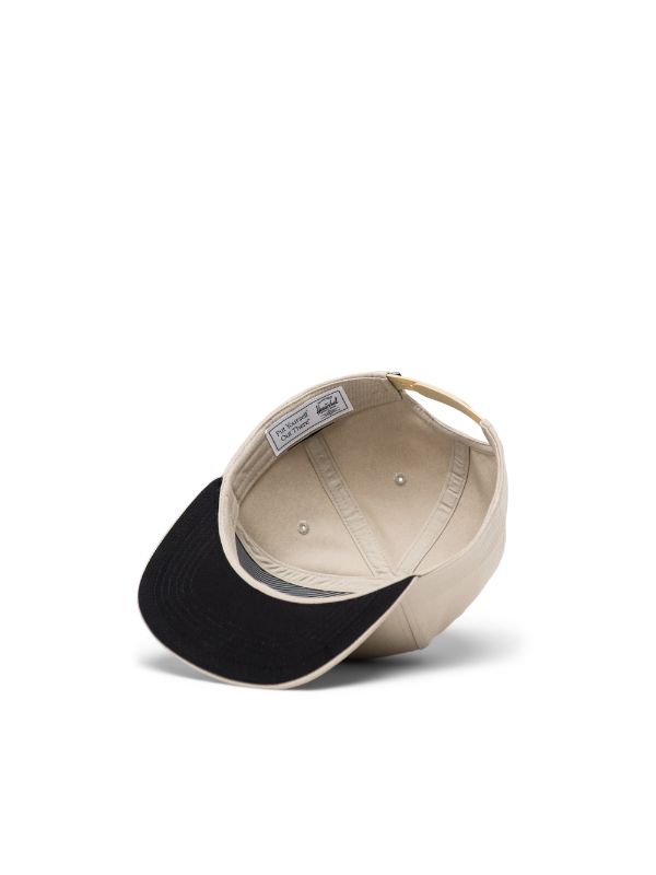 Herschel Whaler 6 Panel Blackletter Cap