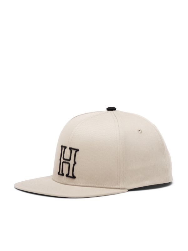 herschel Whaler 6 Panel Blackletter Cap
