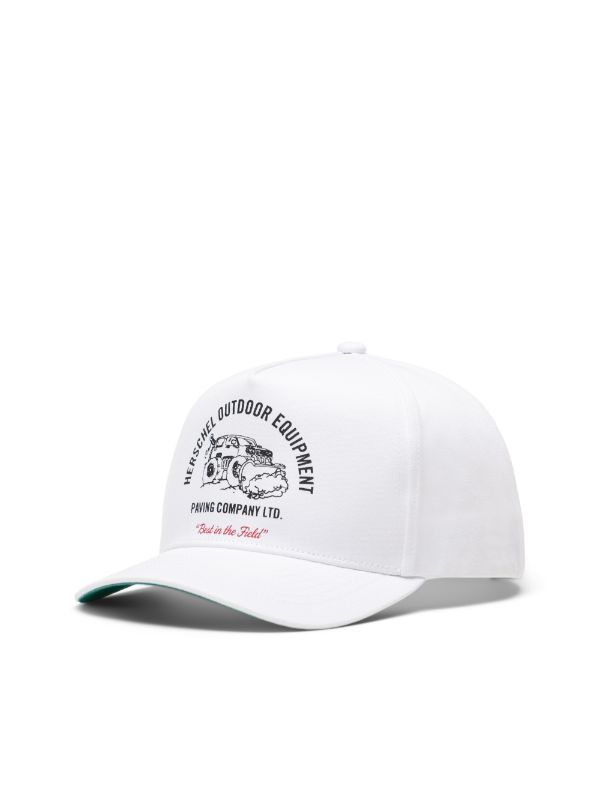 herschel Whaler Tall Cotton Paving Hat