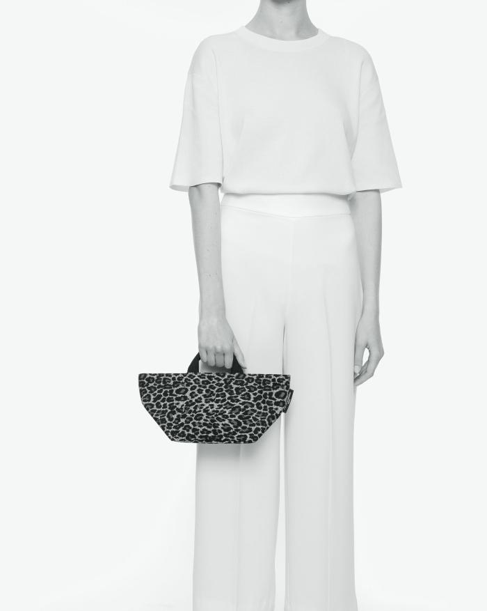 Herve Chapelier Sac Porte Main Fond Carré