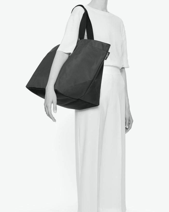 Herve Chapelier Sac Shopping Fond Carré