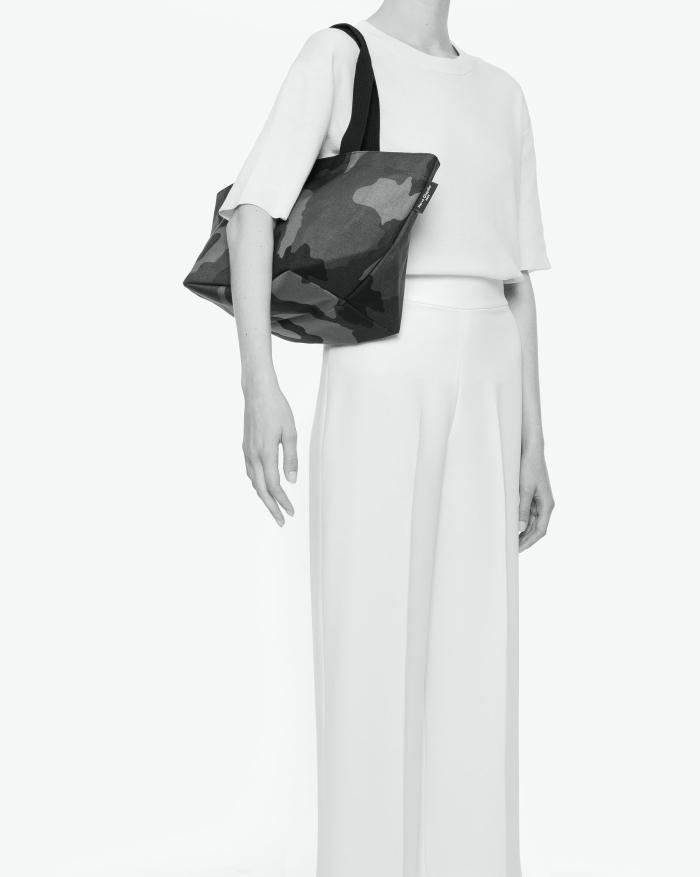 Herve Chapelier Sac Shopping Fond Carré