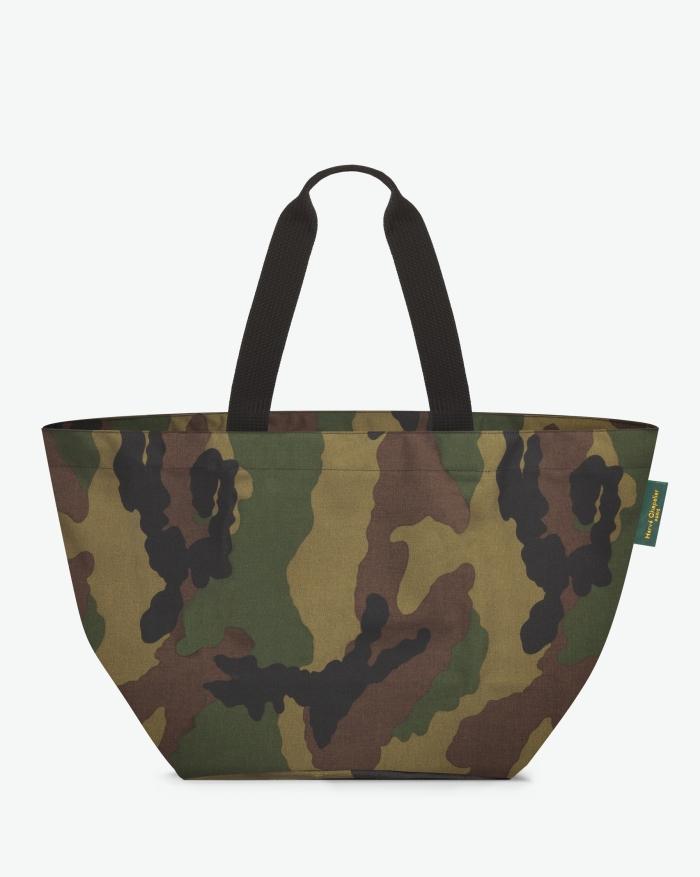 herve chapelier Sac shopping fond carré