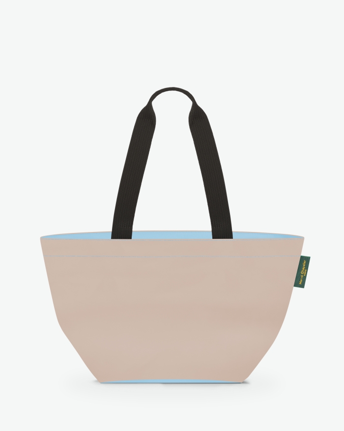 herve chapelier Sac shopping fond carré