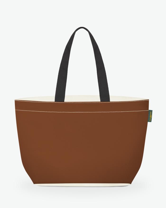 herve chapelier Sac shopping fond rectangulaire