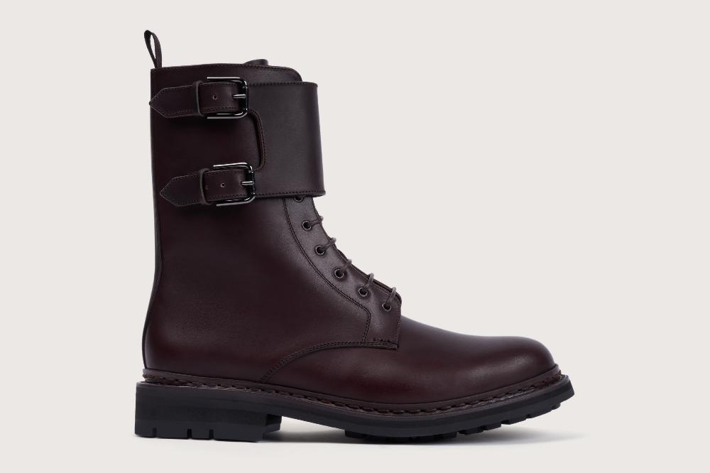 Heschung Boots En Cuir Imperméable Moro à L'allure Rock