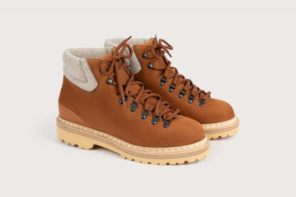 heschung Boots homme en nubuck camel esprit montagne et authentiques heschung Boots homme en nubuck camel esprit montagne et authentiques