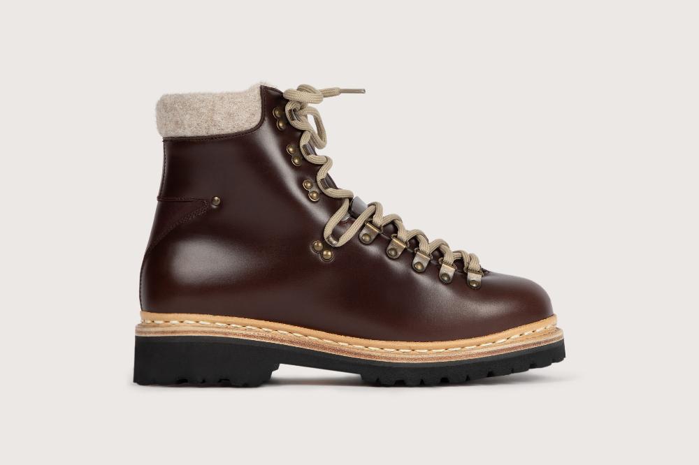 Heschung Boots Montantes Femme En Cuir Lisse Esprit Montagne Et Authentiques