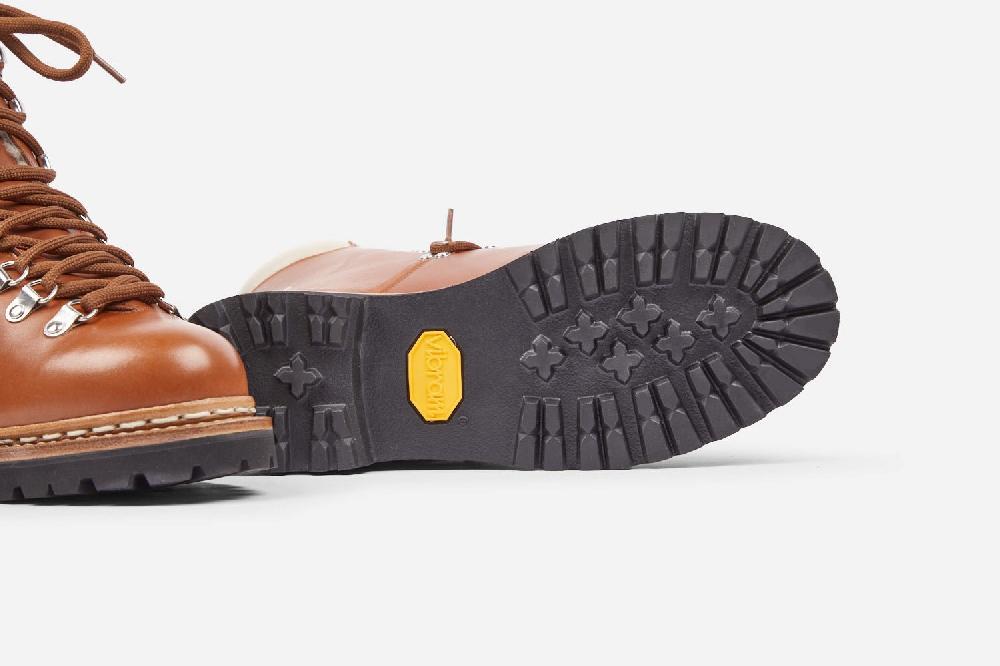 Heschung Boots Montantes Femme En Cuir Lisse Gold Esprit Montagne Et Authentiques