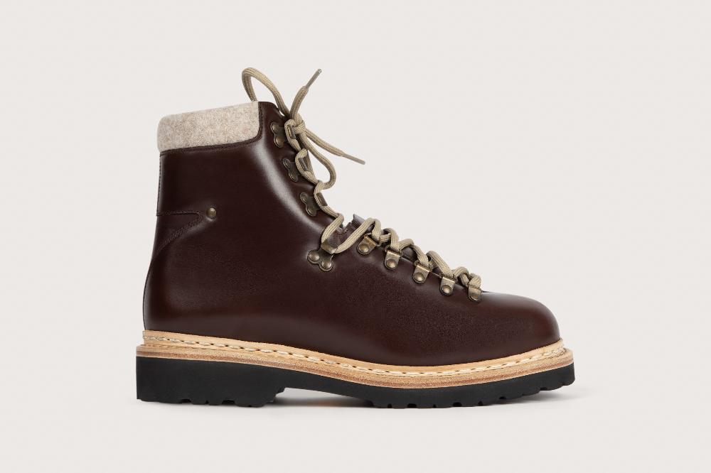 Heschung Boots Montantes Homme En Cuir Lisse Esprit Montagne Et Authentiques