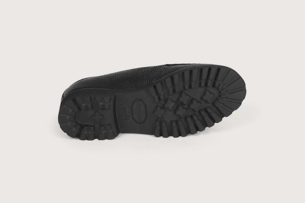 Heschung Bottine En Cuir De Buffle Pour Femme Semelle Gomme Coloris Noir