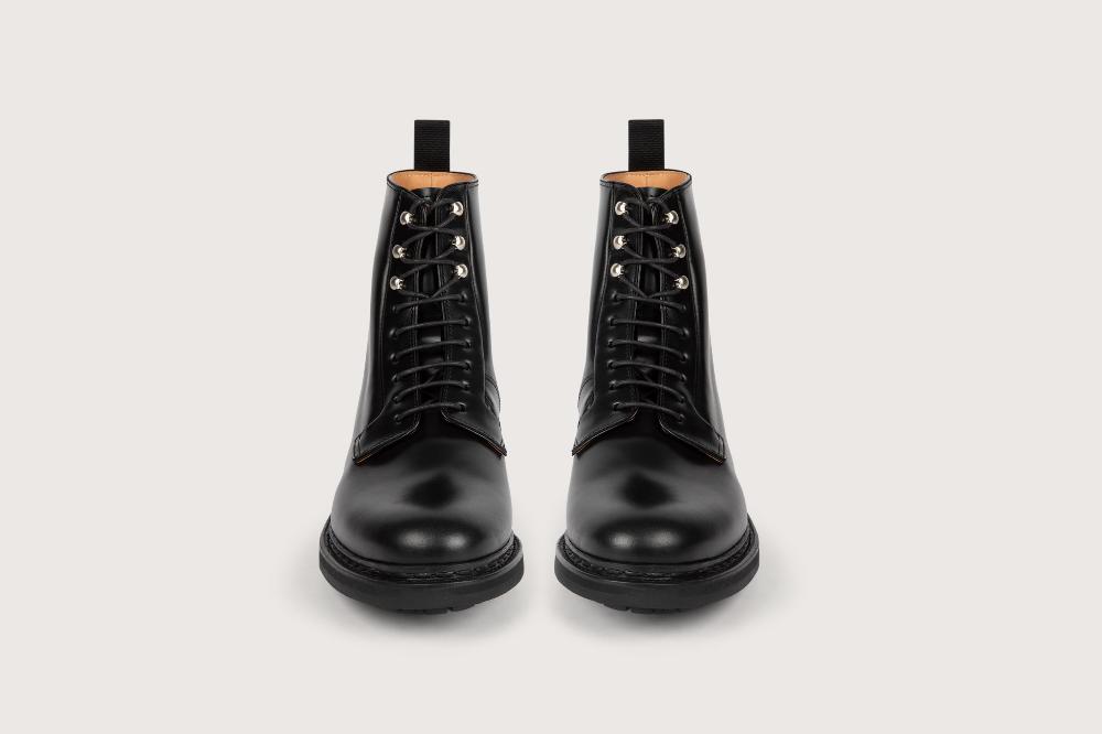 Heschung Bottine En Cuir De Veau Pour Femme Semelle Gomme Coloris Noir
